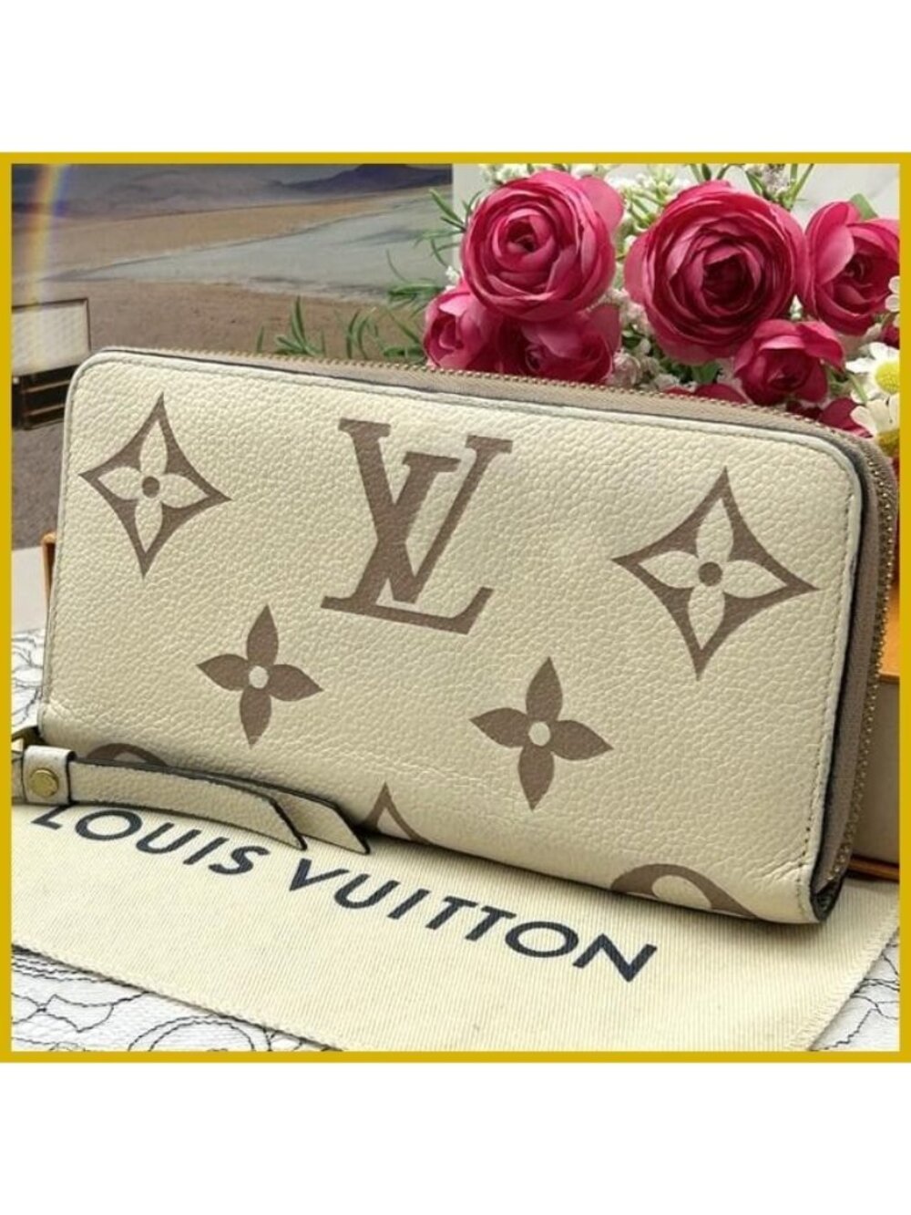 Louis Vuitton Bicolor Zippy Wallet
